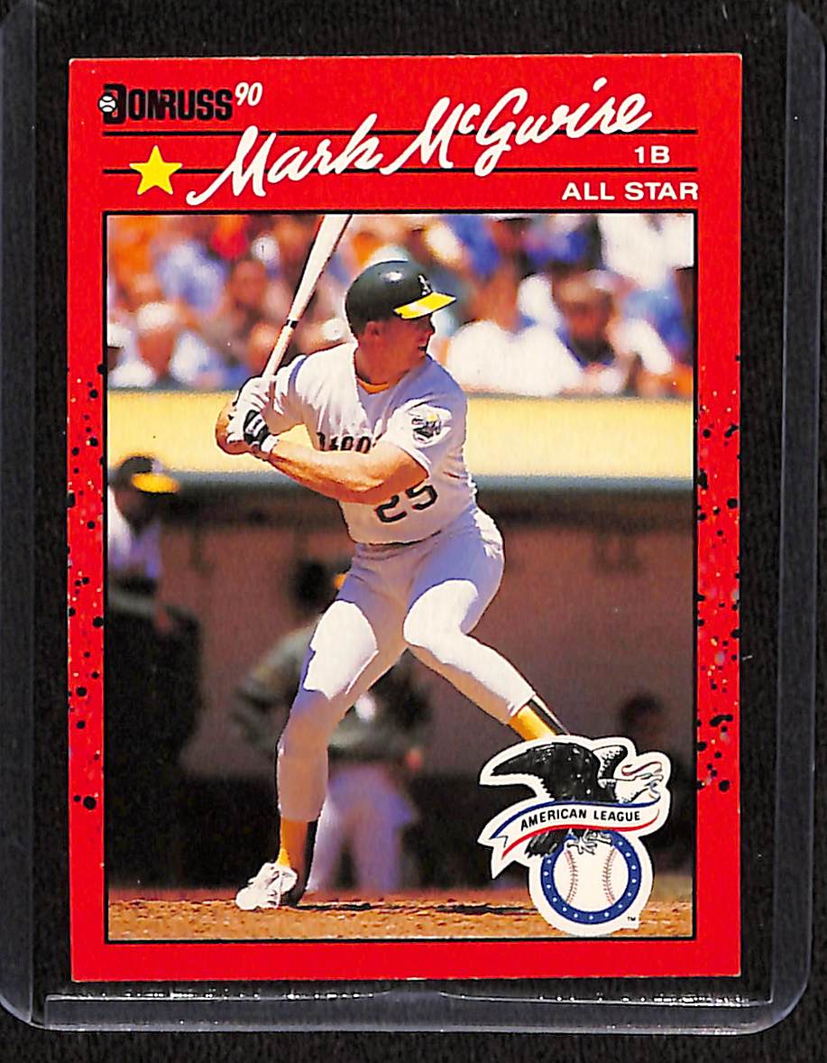 FIINR Baseball Card 1990 Donruss All-Star Mark McGwire Baseball Card #697 - Mint Condition