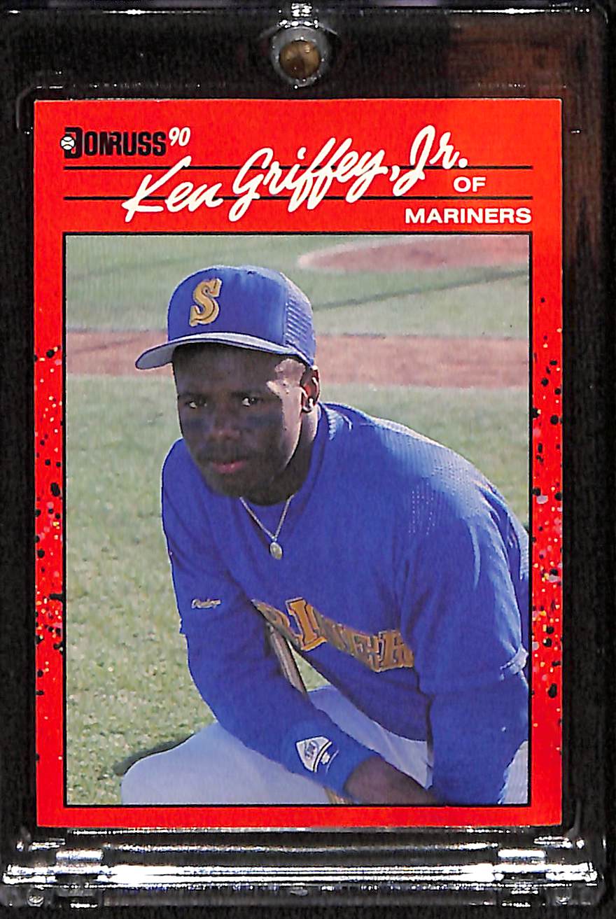 FIINR Baseball Card 1990 Donruss Ken Griffey Jr. Baseball Card #61 - Card - Mint Condition