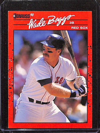 FIINR Baseball Card 1990 Donruss Wade Boggs MLB Baseball Card #68 - Mint Condition