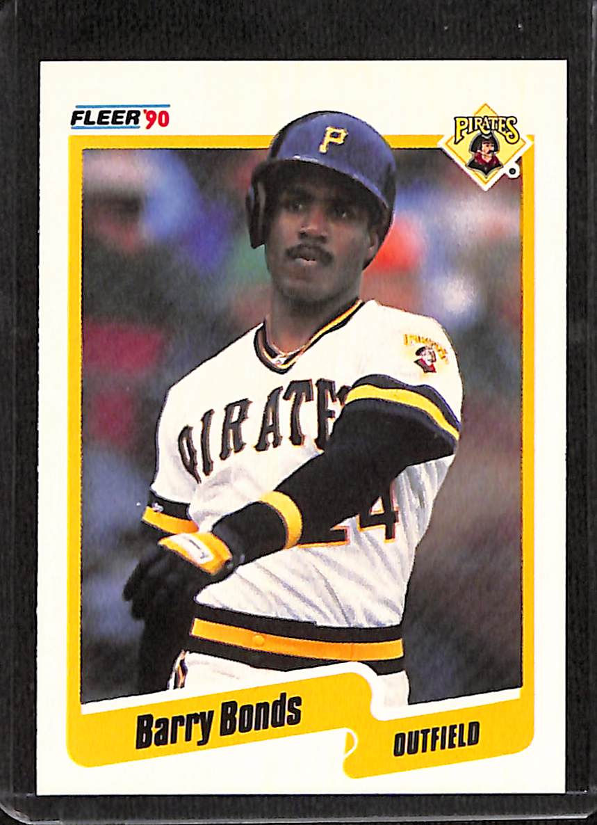 FIINR Baseball Card 1990 Fleer Barry Bonds Baseball Card #461 - Mint Condition