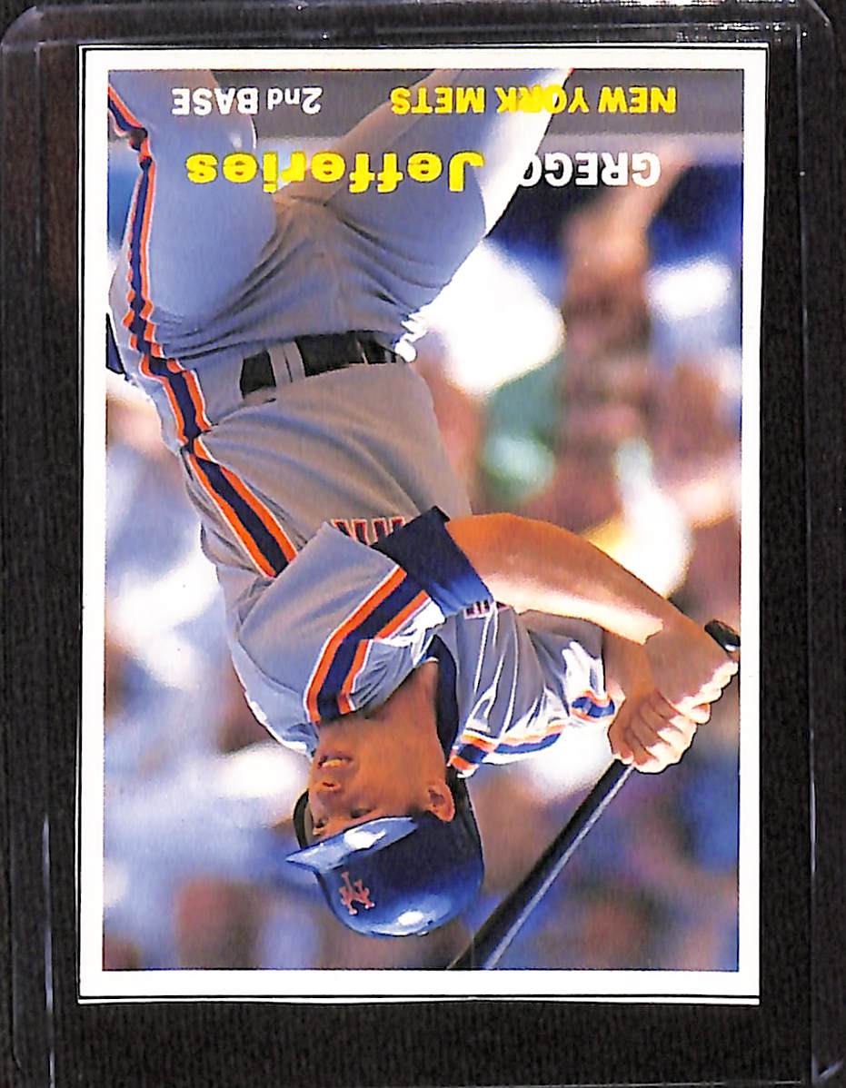 FIINR Baseball Card 1990 Pocket Price Guide Gregg Jefferies MLB Baseball Card #55 - Mint Condition