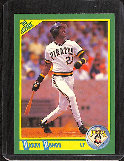 FIINR Baseball Card 1990 Score Barry Bonds Baseball Card #4 - Mint Condition