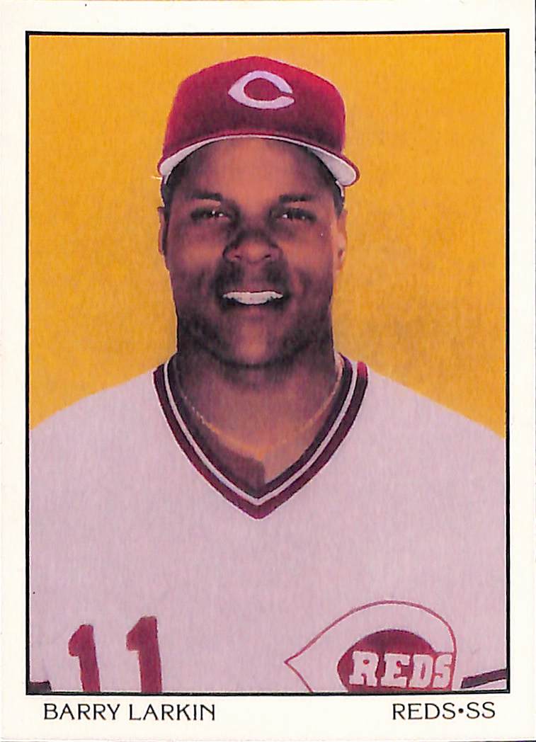 FIINR Baseball Card 1990 Score Barry Larkin Vintage MLB Baseball Card #689 - Mint Condition