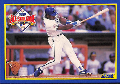 FIINR Baseball Card 1990 Score Bo Jackson Baseball MLB Card Royals #566 - Mint Condition