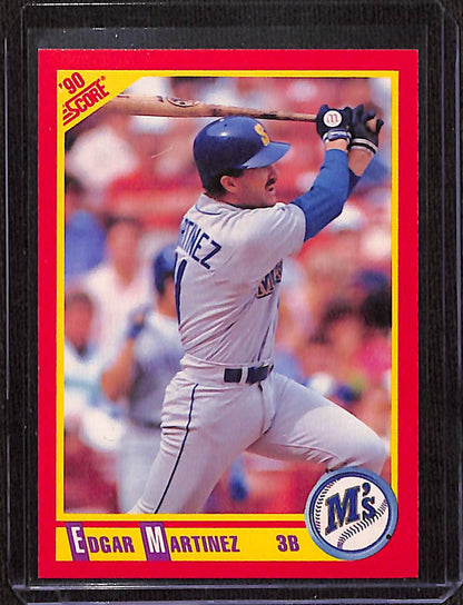 FIINR Baseball Card 1990 Score Edgar Martinez Baseball Card #324 - Mint Condition