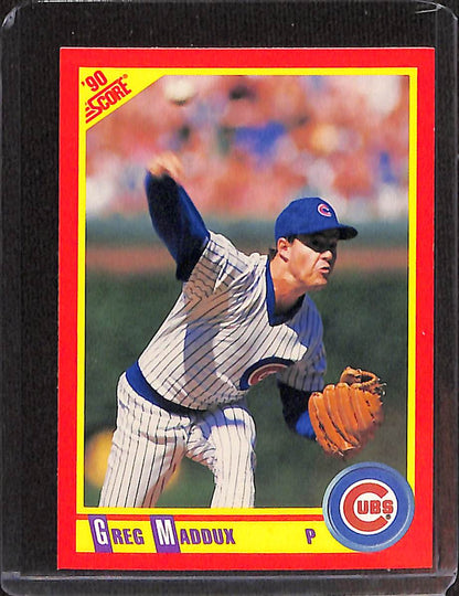 FIINR Baseball Card 1990 Score Greg Maddux MLB Baseball Card #403 - Mint Condition