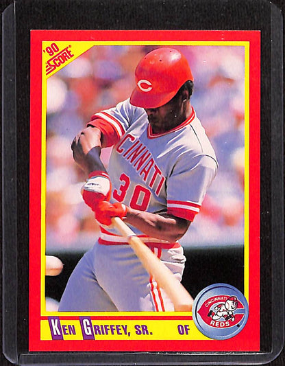 FIINR Baseball Card 1990 Score Ken Griffey Sr. Baseball Card #338 - Mint Condition