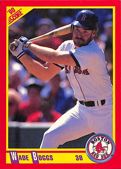 FIINR Baseball Card 1990 Score Wade Boggs Baseball Card #245 - Mint Condition