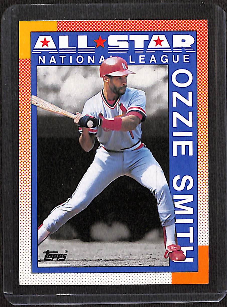 FIINR Baseball Card 1990 Topps All-Star Ozzie Smith MLB Vintage Baseball Card #400 - Mint Condition