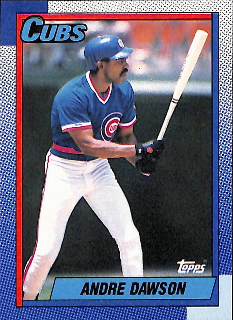 FIINR Baseball Card 1990 Topps Andre Dawson Vintage Baseball Card #140 - Mint Condition