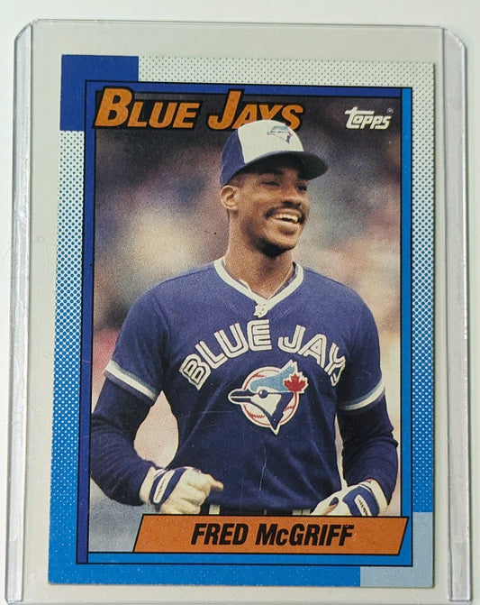 FIINR Baseball Card 1990 Topps Fred McGriff Baseball Card #295 - Mint Condition