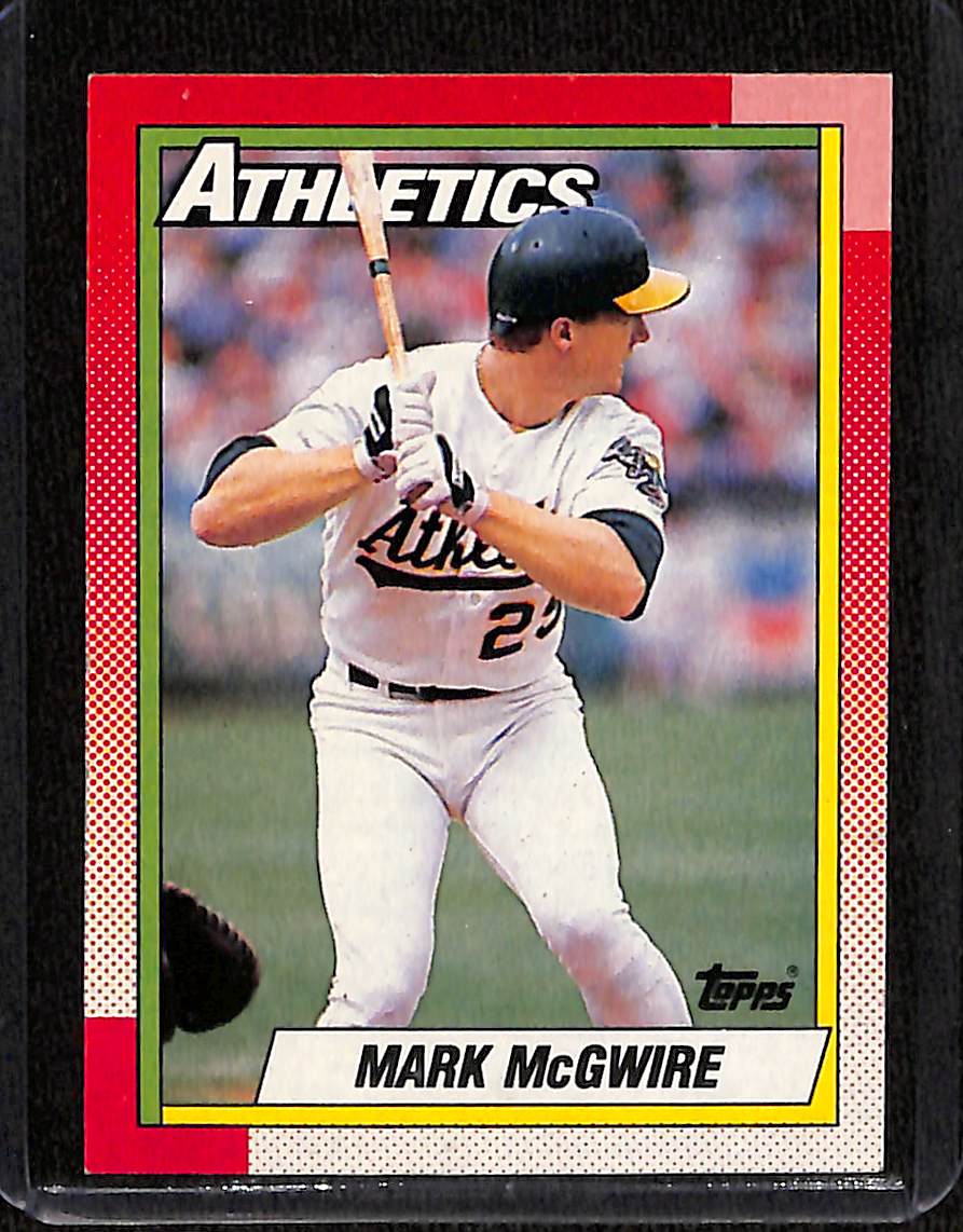 FIINR Baseball Card 1990 Topps Mark McGwire Baseball card #690 - Mint Condition