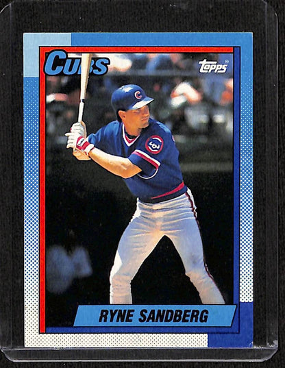 FIINR Baseball Card 1990 Topps Ryne Sandberg Baseball Card #210 - Mint Condition