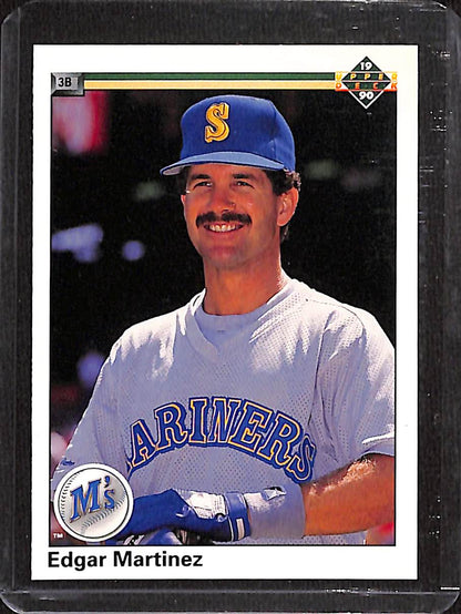 FIINR Baseball Card 1990 Upper Deck Edgar Martinez Baseball Card #532 - Mint Condition