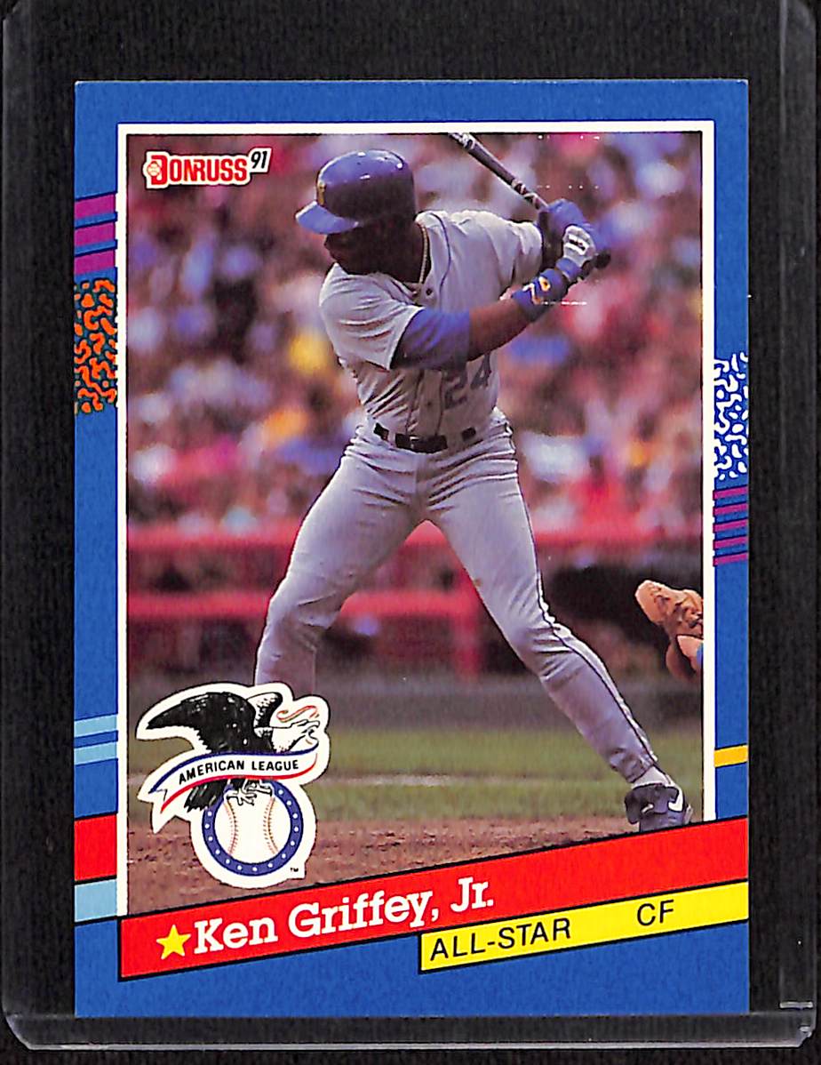 FIINR Baseball Card 1991 Donruss Ken Griffey Jr. MLB Baseball Card #49 - Mint Condition