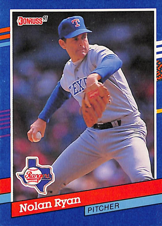 FIINR Baseball Card 1991 Donruss Nolan Ryan Baseball Card Astros #89 - Mint Condition