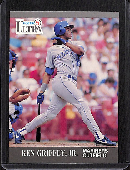 FIINR Baseball Card 1991 Fleer Ultra Ken Griffey Jr. MLB Baseball Card #336 - Mint Condition