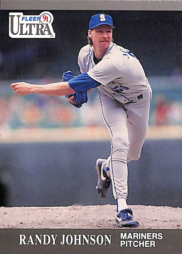 FIINR Baseball Card 1991 Fleer Ultra Randy Johnson MLB Baseball Card #339 - Mint Condition