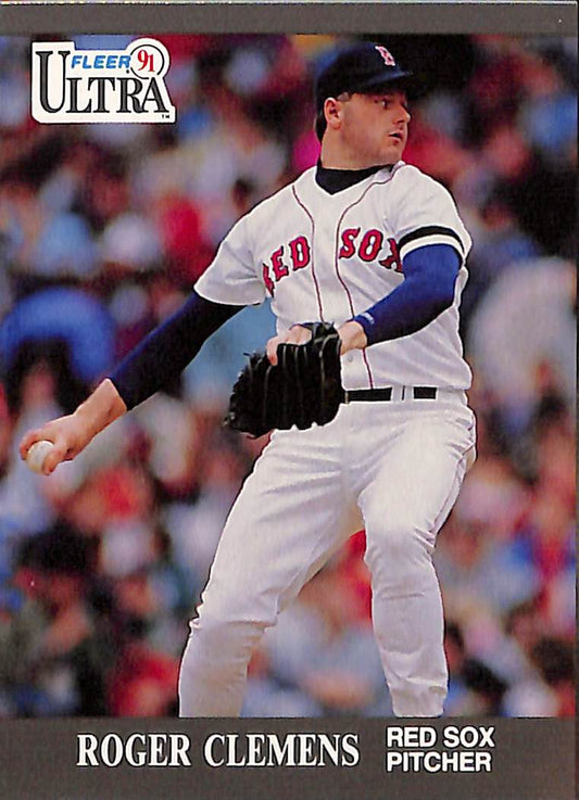 FIINR Baseball Card 1991 Fleer Ultra Roger Clemens MLB Baseball Card #31 - Mint Condition