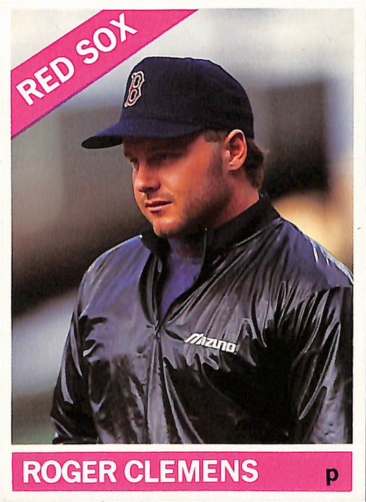 FIINR Baseball Card 1991 Roger Clemens Baseball Cards Magazine Repli-Card #39 - Mint Condition
