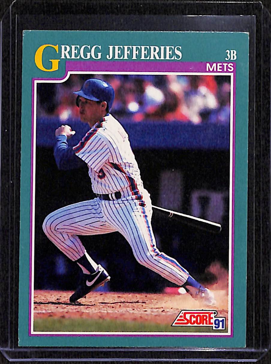 FIINR Baseball Card 1991 Score Gregg Jefferies MLB Baseball Card #660 - Mint Condition