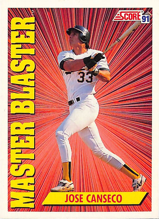 FIINR Baseball Card 1991 Score  Jose Canseco Baseball Card #690 - Mint Condition
