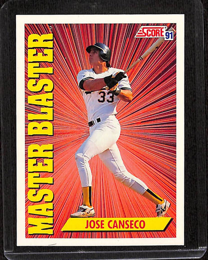 FIINR Baseball Card 1991 Score  Jose Canseco Baseball Card #690 - Mint Condition