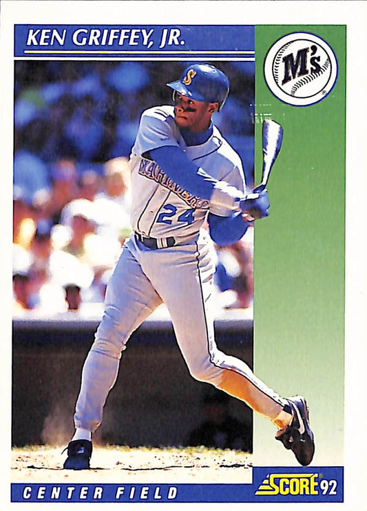 FIINR Baseball Card 1991 Score Ken Griffey Jr. MLB Baseball Card #1 - Mint Condition