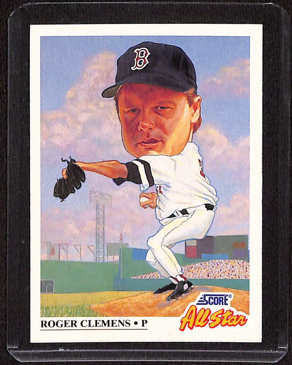 FIINR Baseball Card 1991 Score Roger Clemens Baseball Card #399  - Mint Condition