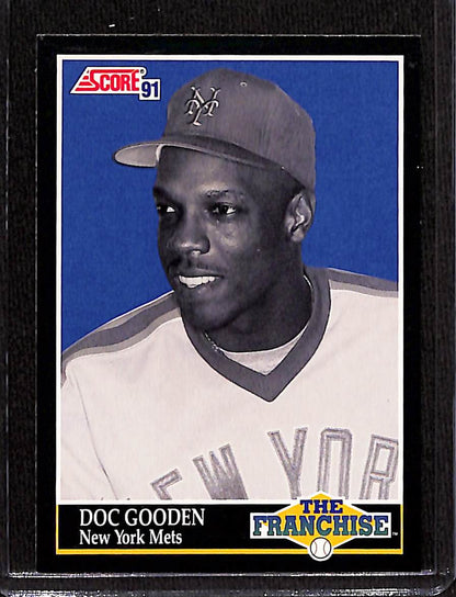 FIINR Baseball Card 1991 Score The Franchise Dwight "Doc" Gooden Baseball Card #866- Mint Condition