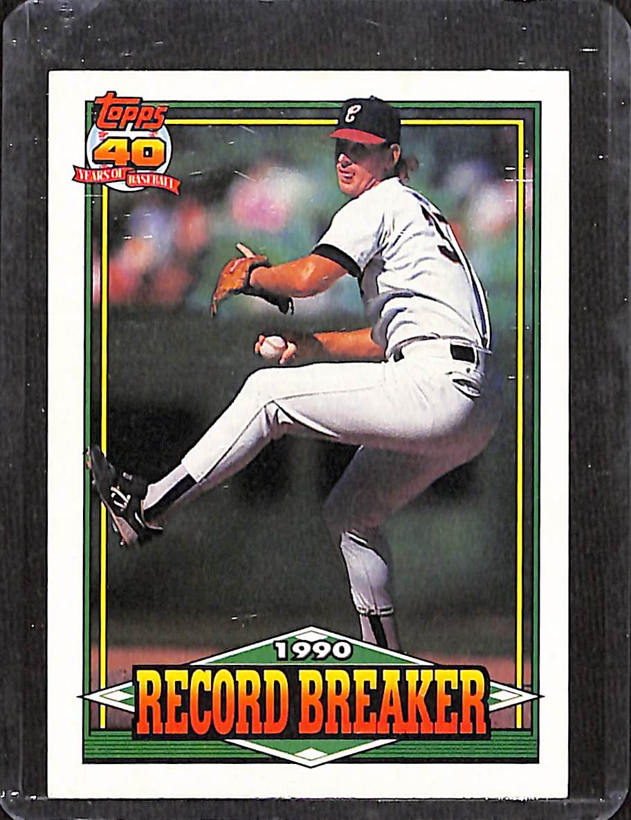 FIINR Baseball Card 1991 Topps 40 Years Bobby Thigpen MLB Baseball Card #8 - Mint Condition