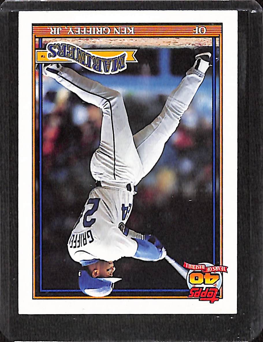 FIINR Baseball Card 1991 Topps 40 Years Ken Griffey Jr. Baseball Card #790 - Pristine - Mint Condition