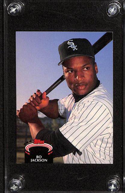 FIINR Baseball Card 1991 Topps Bo Jackson Baseball Card White Sox #654 - Mint Condition