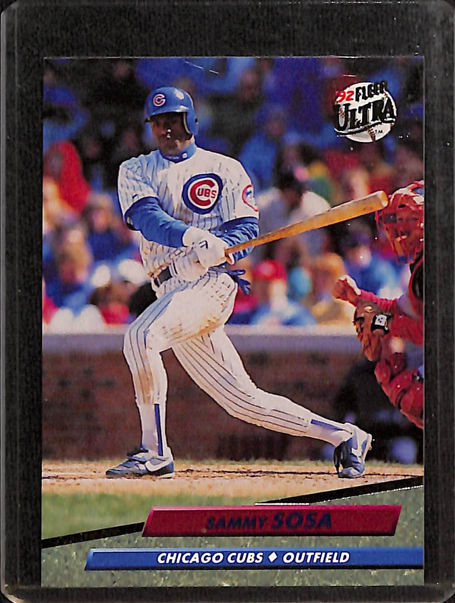 FIINR Baseball Card 1992 Fleer Ultra Sammy Sosa Baseball Card #476 - Mint Condition