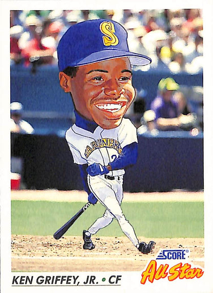 FIINR Baseball Card 1992 Score All-Star Team Ken Griffey Jr. MLB Baseball Card #436 - Mint Condition