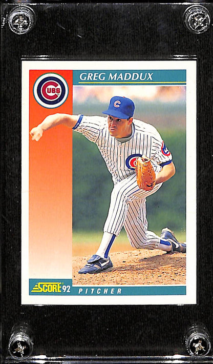 FIINR Baseball Card 1992 Score Greg Maddux MLB Baseball Card #269 - Mint Condition