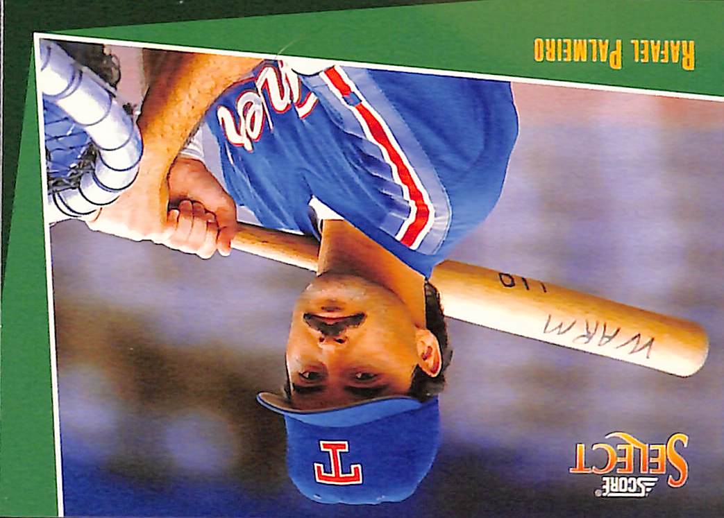 FIINR Baseball Card 1992 Score Select Rafael Palmeiro Vintage MLB Baseball Card #162 - Mint Condition