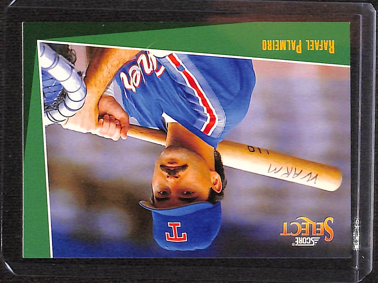 FIINR Baseball Card 1992 Score Select Rafael Palmeiro Vintage MLB Baseball Card #162 - Mint Condition