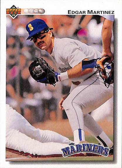 FIINR Baseball Card 1992 Upper Deck Edgar Martinez Baseball Card #367 - Mint Condition