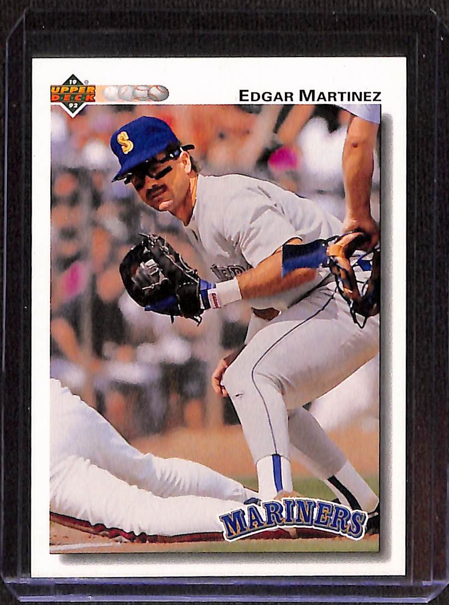 FIINR Baseball Card 1992 Upper Deck Edgar Martinez Baseball Card #367 - Mint Condition