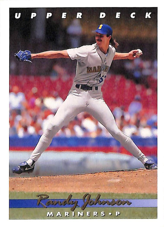 FIINR Baseball Card 1992 Upper Deck Randy Johnson Baseball Card #336 - Mint Condition