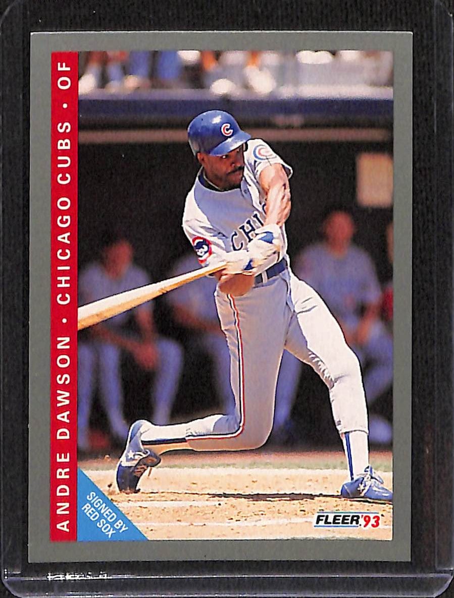 FIINR Baseball Card 1993 Fleer Andre Dawson Baseball Card #377 - Mint Condition