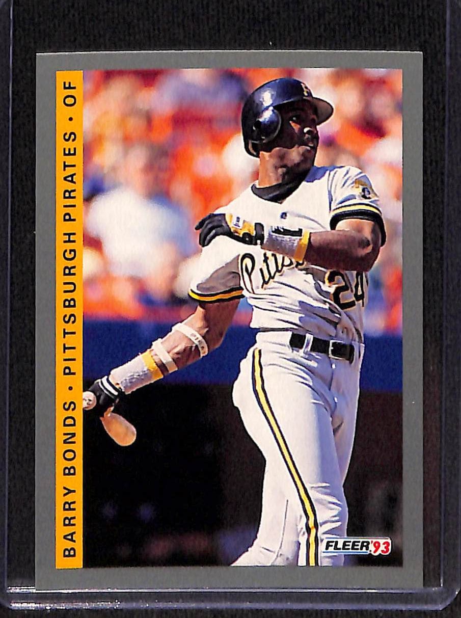 FIINR Baseball Card 1993 Fleer Barry Bonds Baseball Card #112 - Mint Condition