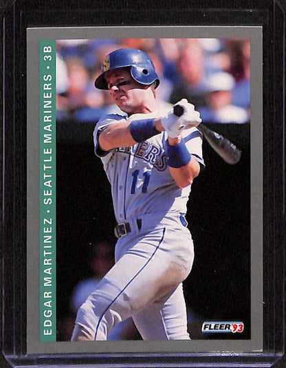 FIINR Baseball Card 1993 Fleer Edgar Martinez Baseball Card #309 - Mint Condition