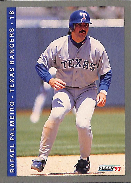 FIINR Baseball Card 1993 Fleer Rafael Palmeiro MLB Baseball Card #687 - Mint Condition