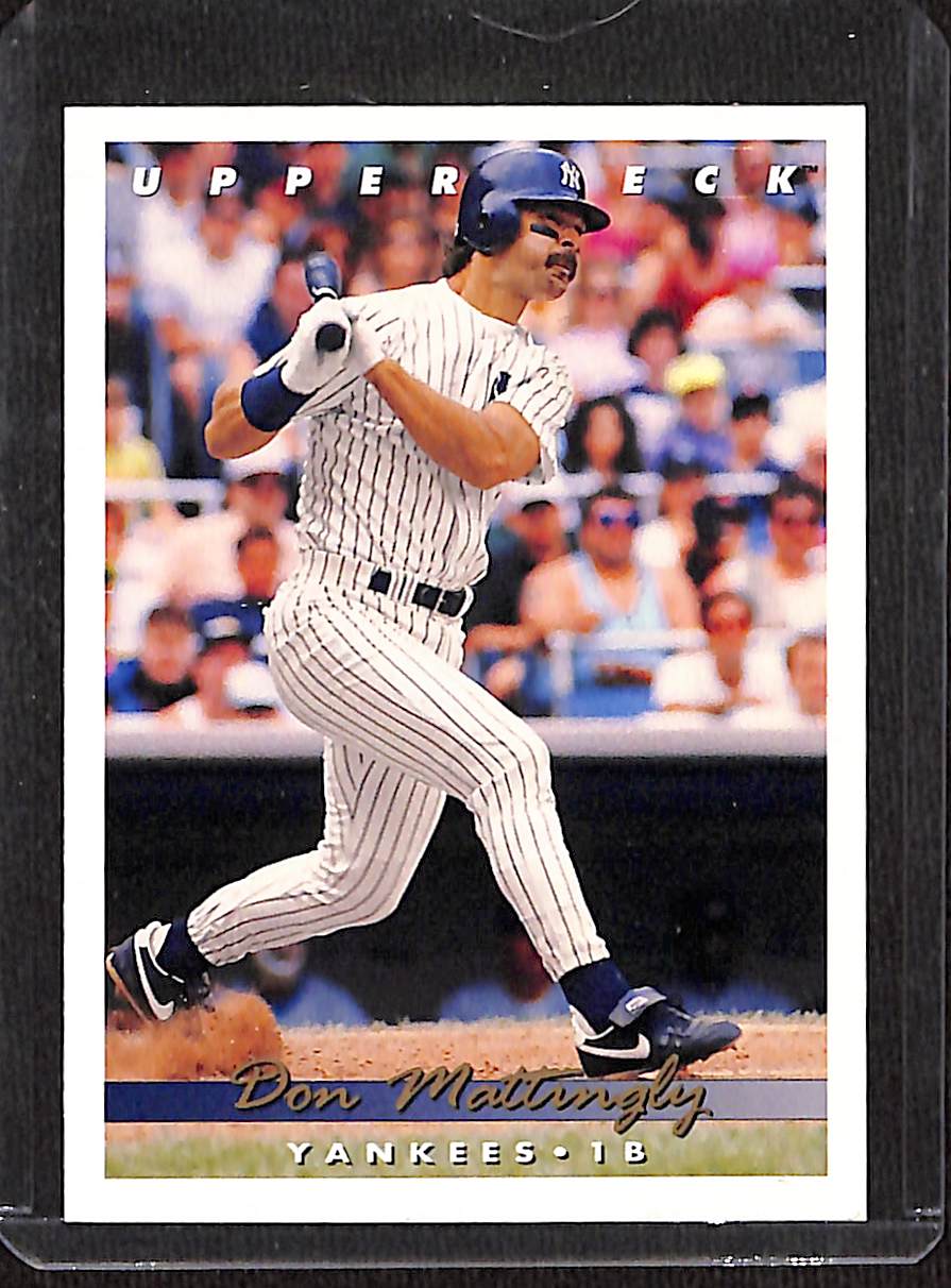 FIINR Baseball Card 1993 Upper Deck Don Mattingly Baseball Card #134 - Mint Condition