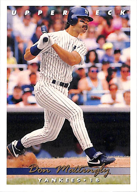 FIINR Baseball Card 1993 Upper Deck Don Mattingly Baseball Card #134 - Mint Condition