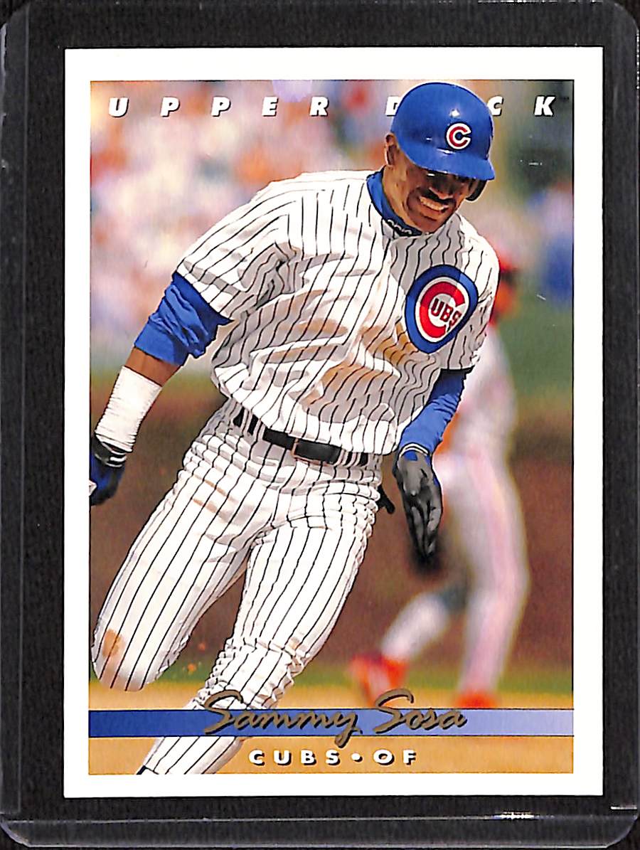 FIINR Baseball Card 1993 Upper Deck Sammy Sosa MLB Baseball Card #127 - Mint Condition