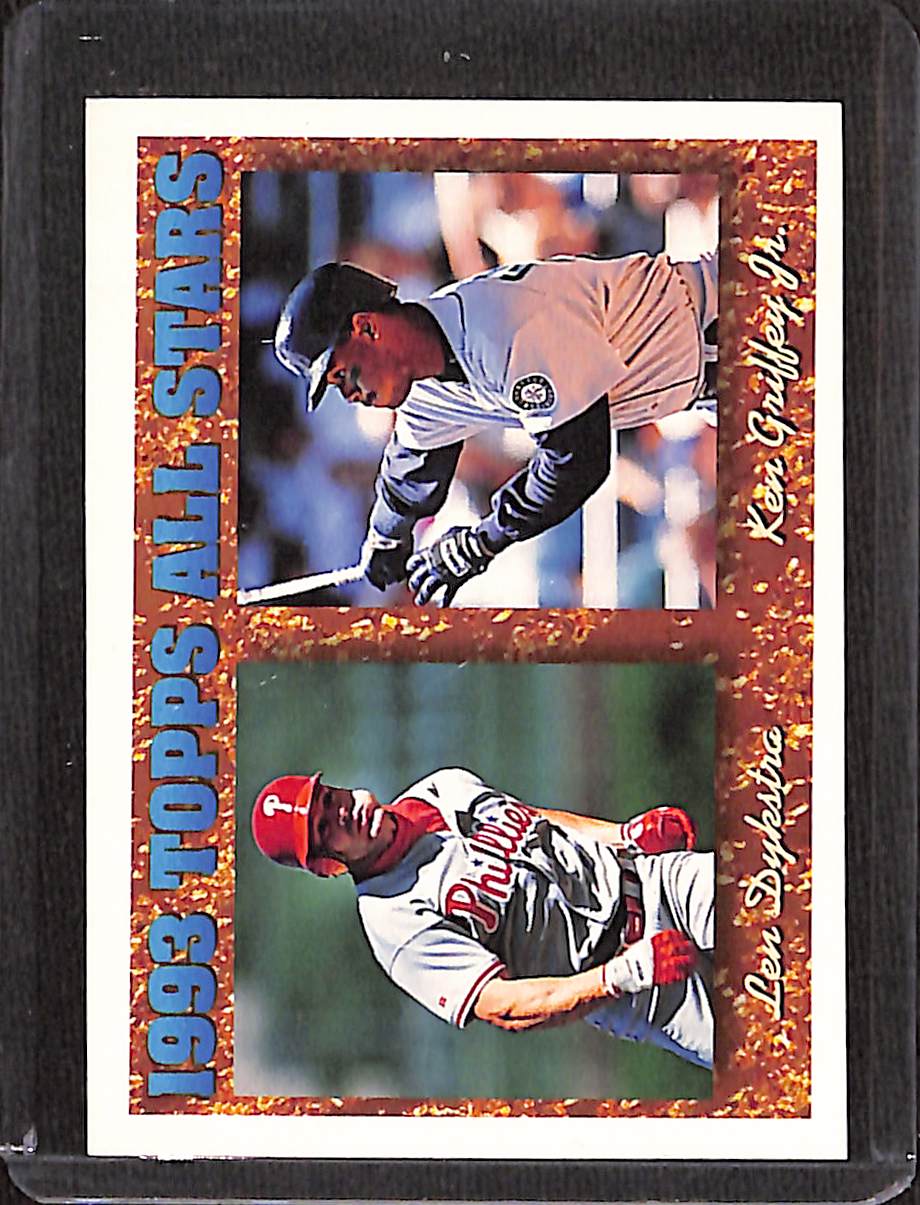 FIINR Baseball Card 1994 Topps Ken Griffey Jr. - Len Dykstra MLB Baseball Card #388 - Mint Condition