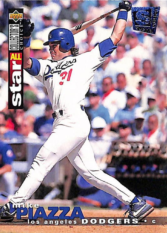 FIINR Baseball Card 1994 Upper Deck Mike Piazza MLB Baseball Card #90 - Mint Condition